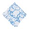 Easter Bunny Blue Silhouettes 100% Cotton Set of 6 Cloth Napkins